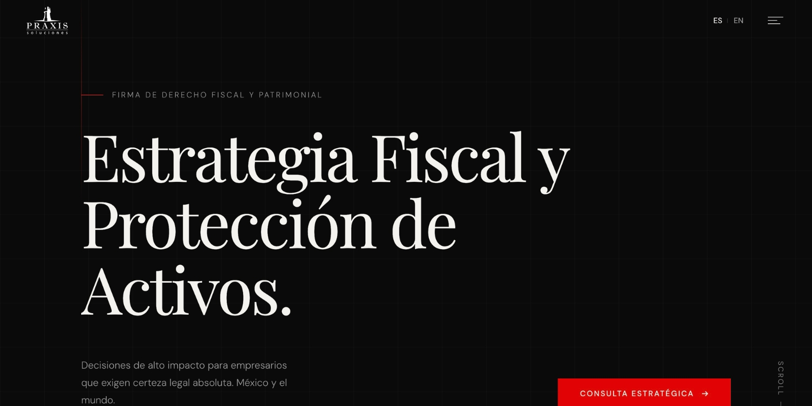 Sitio web de Grupo Praxis